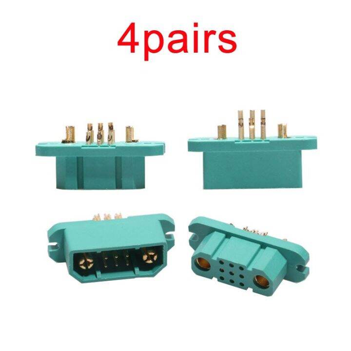 4Pairs VTOL 9+2 Connector Servo Wire Adapter Male Female Quick Plug