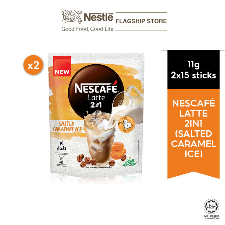 Nescafe Gold Iced Salted Caramel Latte 7 per Pack