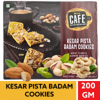 Kesar Pista Badam Cookies 200g บิคาจิ คุกกี้พิสตาชิโอ 200 กรัม.