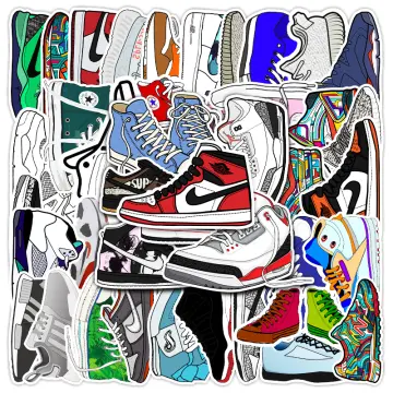 Shoe stickers for on sale jordans