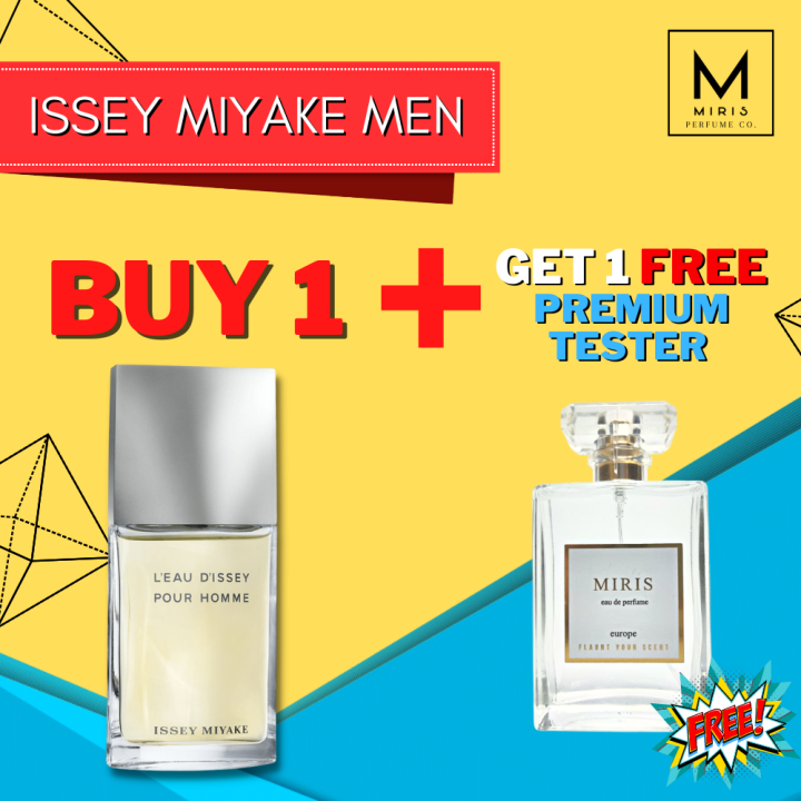 L' Eau D' Issey Perfume For Men With Free Assorted Premium Tester 100