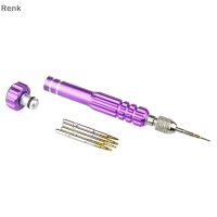 Renk 5 in 1 Precision Torx ไขควงมือถือนาฬิกาซ่อมชุดเครื่องมือผสมใหม่