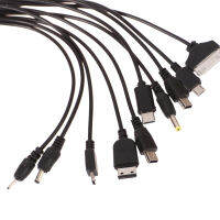 SME 1PC 10 in 1 Micro USB สายชาร์จอเนกประสงค์, สายเคเบิลอะแดปเตอร์ยูเอสบี