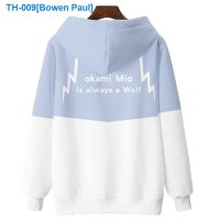 ☸♠ Virtual host great god mio hololive surrounding zip fleece anime plus velvet coat two dimensional clothes men and women