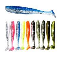 10pcs/Lot Soft Lures Silicone Bait 55/70/90mm Goods For Fishing Sea Fishing Pva Swimbait Wobblers Artificial Tackle