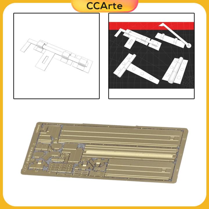 เครื่อง1-35-ccarte-แบบ3d-รูปแบบบานพับทองเหลืองโมเดลปริศนาของสะสม-dioramas-ทำด้วยมือ