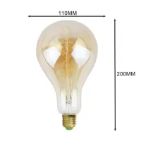 【✲High Quality✲】 gaqiugua6 ไฟ Edison แบบวินเทจ A110หลอดไฟ Led E27 220V 4W 2000K หลอดเกลียว Led ที่สร้างสรรค์หลอดไฟประหยัดพลังงานหลอดไฟตกแต่ง