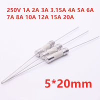 10PCS 5*20 มม.ฟิวส์เซรามิคหลอดฟิวส์ PIN 5x20 มม.250V 1A 2A 3A 4A 5A 6A 7A 8A 10A 12A 15A 20A-lihaiyan4