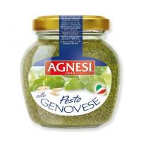 Agnesi Pesto Sauce 1 185g/แอกเนซี่ซอสเพสโต้ 1 185g