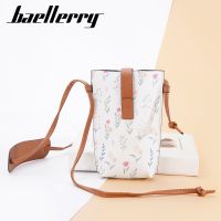 [COD] Baellerry 2023 new mobile phone bag female Korean version printed shoulder diagonal fashion compact