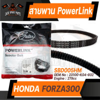 POWER LINK สายพาน HONDA FORZA 300 อะไหล่รถ มอเตอร์ไซค์ สายพานมอเตอร์ไซค์ อะไหล่มอไซค์