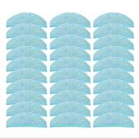 30 Pcs Mop Cloth Pads for 8090 Ultra / 9090 Robot Vacuum Cleaner Rag Microfiber Cleaner Rags Vacuum Cleaner Parts