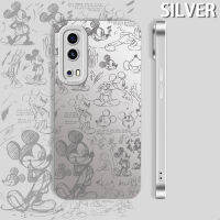 เคสโทรศัพท์ TPU ลายดวงตานางฟ้าสำหรับ Vivo Y72 Y52 5G Y75 Y33S Y76 Y81 Y81S Y85 Y91 Y91i V9 V9เยาวชน U1 IQOO Z3มิกกี้เมาส์เคสมือถือซิลิโคนนิ่มป้องกันเลนส์กล้องกันกระแทกฝาครอบหลังทรงสี่เหลี่ยม