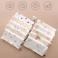 ✻ 50x25cm Towel Baby Face cloth Baby Bath Towel Handkerchief Cotton Burp Cloth Soft Absorbent Gauze Kindergarten Washcloth Feeding