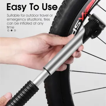 Decathlon mini bike store pump