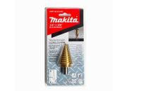 MAKITA ดอก STEP DRILL ร่องตรง 1/4 นิ้ว - 1-3/8 นิ้ว เคลือบไทเทเนียม สีทอง รุ่น B-31055