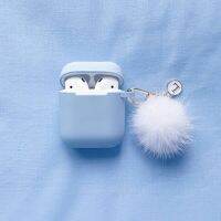 【Big-Sales】 One Retail เคสใส่ผมน่ารักสำหรับ Pro Case Furball หูฟังซิลิโคนบลูทูธไร้สายเคสป้องกันสำหรับ1