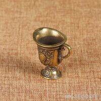 【hot】☍ 1pcs Antique Small Copperware Set Teacup Keychain Room Decoration Crafts