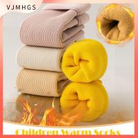 VJMHGS 2 Pairs ฟรีไซส์ ชายหญิง เด็ก รองเท้าหิมะ ไม่เป็นทางการ ถุงเท้าชั้นบ้าน ถุงเท้าหิมะ กำมะหยี่ ร้านขายชุดชั้นในนอนอุ่น