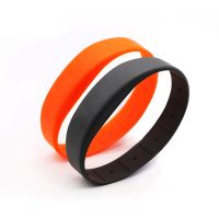 10pcs 125KHz Proximity TK4100 RFID Silicone Wristband Waterproof EM4100 RFID Bracelet For Swimming Pool Access Control Band Household Security Systems