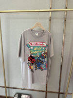 ใครเกิดในช่วงยุค90 Nintendo T-shirt สกรีนหน้า หลัง ผ้าcotton 100% สไตล์วินเทจ