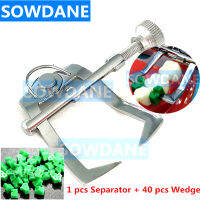 1ชุดฟันฟันฟันแยก Divider Wedge Retainer ภายในฟันหลังพร้อม Add-On Wedges Set