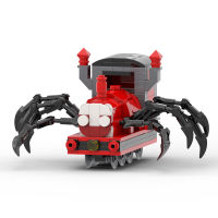 MOC Choo-Choo Charles Spider Train Monster Building Blocks ชุด Horrors เกมสัตว์ตัวเลขอิฐของเล่นเด็กวันเกิดของขวัญ