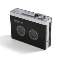 เครื่องเล่นเทปย้อนยุคใหม่ Walkman Cassette Player จะพลิกโดยอัตโนมัติด้วยวิทยุสเตอริโอการเรียนรู้ภาษาอังกฤษฟังก์ชั่นบลูทูธ