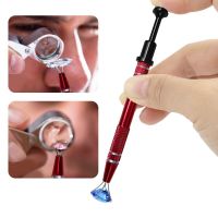 ？》：“： Gem Pick Up Tool Jewelry Prong Tweezer Beads Watch Parts Graer Tool 4 Prongs Picker Pen Alloy Diamond Claw Tweezers