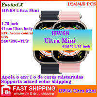 2023ใหม่41มม. Iwo HW68 Ultra Mini Smart Watch Series 8ชาร์จไร้สาย1.75นิ้ว Nfc ฟิตเนสติดตามเสียง Asistant SmartWatch