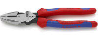 Knipex 09 12 240 9.5-Inch Ultra-High Leverage Linemans Pliers with Fish Tape Puller and Crimper