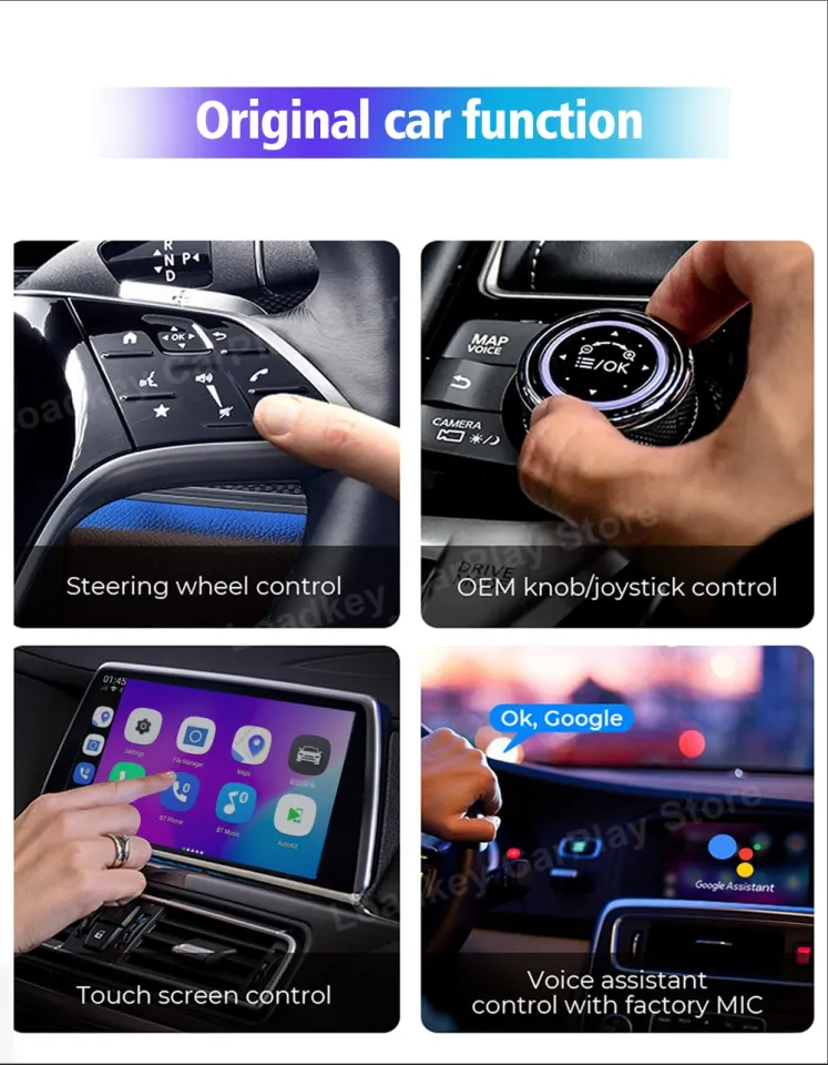 2023 CarPlay Ai Box Android System Wireless Android Auto GPS Built