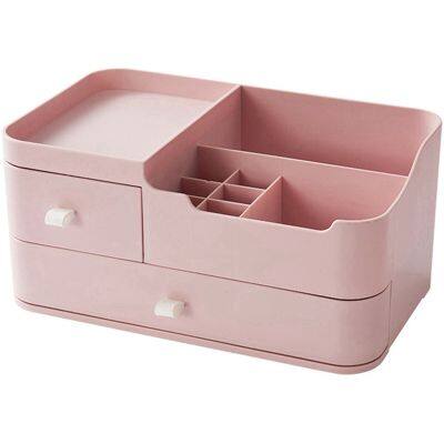 Makeup Storage Box Cosmetics Storage Box Pp Cosmetics Storage Box with Drawers Hair Products,Perfect for Bedroom