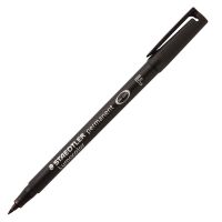 STAEDTLER ปากกาเขียนแผ่นใส ลบไม่ได้ 0.6 มม. No.318 F