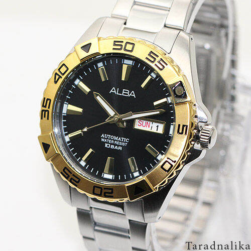 นาฬิกา-alba-sportive-automatic-al4388x1-ของแท้-รับประกันศูนย์-tarad-nalika