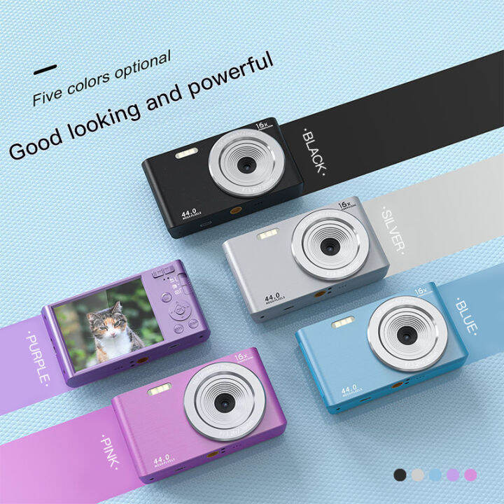 Portable Digital Camera 4K Digital Camera HD Camera Selfie Pocket