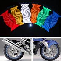 ❍ Wheel Stickers Reflective Rim Stripe Tape Bike Motorcycle For Piaggio Zip Ducati Panigale V4 Duke 390 Suzuki Bandit