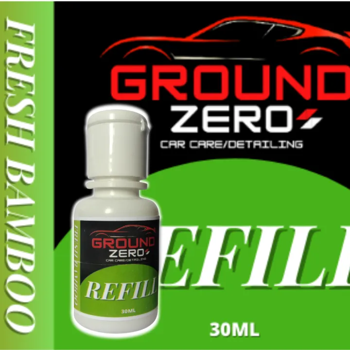 Ground Zero Car Care Car Hanging Diffuser 30ml Refill For car air