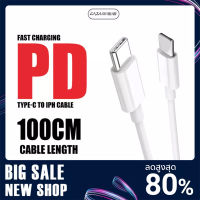 สายชาร์จ Caza รุ่น T08Pro รองรับ PD ชาร์จเร็ว สายชาร์จมือถือ สำหรับType-C To iPh สายชาร์จเร็ว ยาว1เมตร