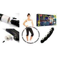 Massaging hoop exerciser ฮูล่าฮูปแบบปุ่มนวดแม่เหล็ก ลดไขมันแบบ 2 เท่า ฮูล่าฮูปลดไขมันส่วนเกินสลายความอ้วนลดไขมันหน้าท้องรอบเอวได้ดีเป็นพิเศษ โดยใช้การนวดของปุ่มแม่เหล็ก ช่วยดูดนวดไขมันให้แตกตัวและสลายได้เร็ว