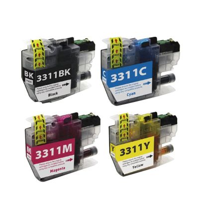 4 color Compatible for LC3311XL  ink cartridge For Brother MFC-J491DW MFC-J497DW MFC-J690DW MFC-J895DW printer Ink Cartridges