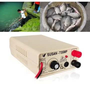 Shop [local Stock Cod] Susan Dc12v 1200w Electric Fish Shocker Stunner  Ultrasonic Inverter Electro High Power Fisher Tilapia Fishing Machine For  River Side Reservoir Side Fields Ponds with great discounts and prices