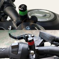 ◕ Motorcycle CNC Mirror Hole Plug Bolts Cover Screws Caps for Kawasaki Z900 Z750 Z800 Z1000 Accessories Cafe Racer Modified Parts