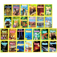Three stage 26 volumes of National Geographic graded reading English original picture book National Geographic Kids Level 3 cultural landscape animal popular science childrens Encyclopedia readers graded reading materials