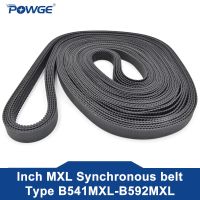 【CW】▼  POWGE MXL Synchronous Timing belt B541/B544/B546/B550/B556/B557/B570/B580/B583/B591/B592 Width 6.4/9.4mm B550MXL B570MXL B580MXL