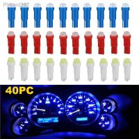 40Pc T5 LED Bulb Dashboard Dash Light 1-SMD Wedge 74 2721 37 17 73 PC74 LED Bulbs for Car Interior Gauge Cluster Instrument