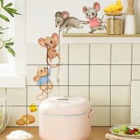 卍♣▣ A meter wall mouse cartoon animals wall stickers wall of setting of the sitting room room decorates a wall stick adhesive wall stickers