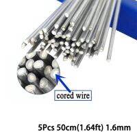 5Pcs Low Temperature Easy Melt Aluminum Welding Rods Flux Cored Wire 1.08ft Silver Flux Cored Wire 330mm High Quality