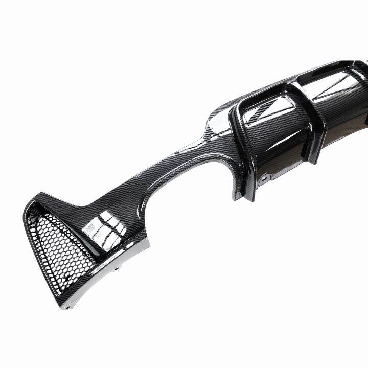 สำหรับ-bmw-f32-f33-f36-4-series-435i-2014-2020-m-กีฬากันชนหลัง-d-iffuser-ลิปคาร์บอนไฟเบอร์ดูรถยาม-s-plitter-สปอยเลอร์แผ่น