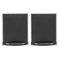 2X Car Center Console Sliding Shutters Cup Holder Roller Shutter Cover for - C-Class W203 2000-2007